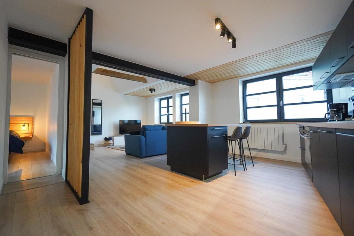 La Villa Berenice - "Le Duplex" En Coeur De Ville Saint-Amand-les-Eaux Luaran gambar